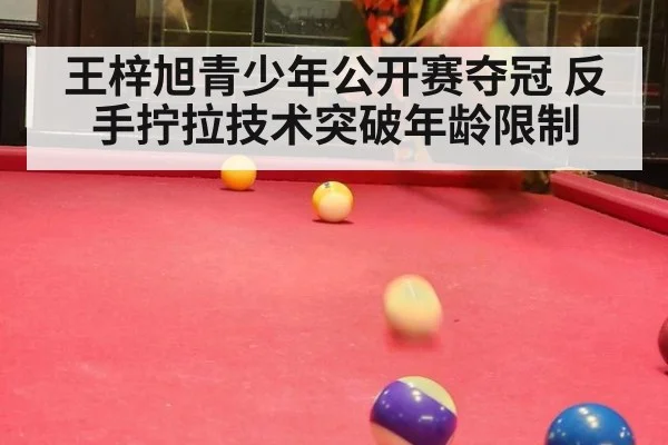 王梓旭青少年公开赛夺冠 反手拧拉技术突破年龄限制